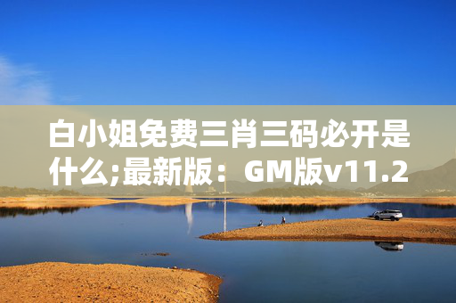 白小姐免费三肖三码必开是什么;最新版：GM版v11.29.10