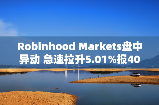 Robinhood Markets盘中异动 急速拉升5.01%报40.87美元