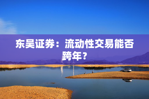 东吴证券：流动性交易能否跨年？