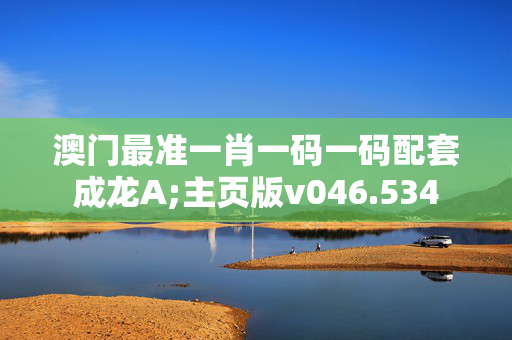 澳门最准一肖一码一码配套成龙A;主页版v046.534