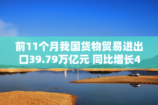 前11个月我国货物贸易进出口39.79万亿元 同比增长4.9%