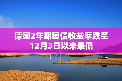 德国2年期国债收益率跌至12月3日以来最低