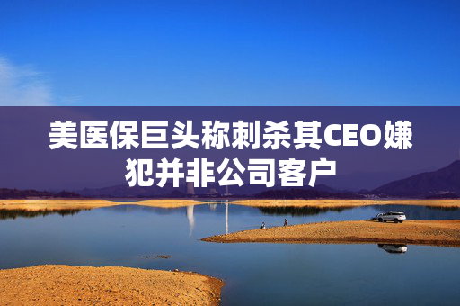 美医保巨头称刺杀其CEO嫌犯并非公司客户