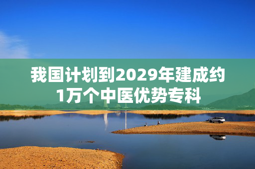 我国计划到2029年建成约1万个中医优势专科