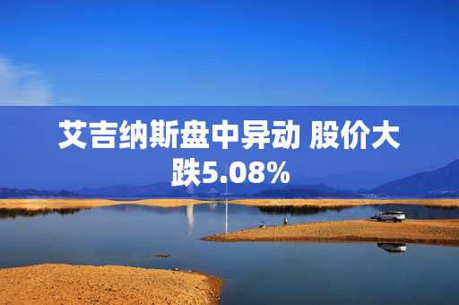 艾吉纳斯盘中异动 股价大跌5.08%