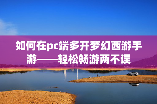 如何在pc端多开梦幻西游手游——轻松畅游两不误