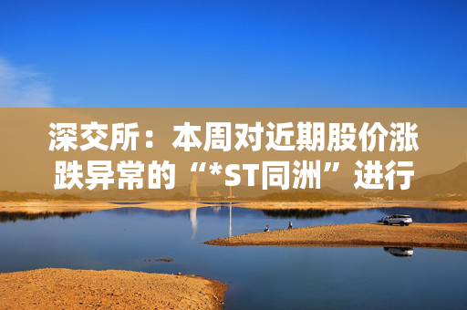 深交所：本周对近期股价涨跌异常的“*ST同洲”进行重点监控