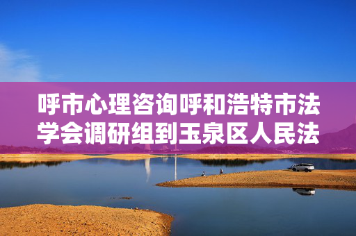 呼市心理咨询呼和浩特市法学会调研组到玉泉区人民法院调研首席法律咨询专家工作室运行情况