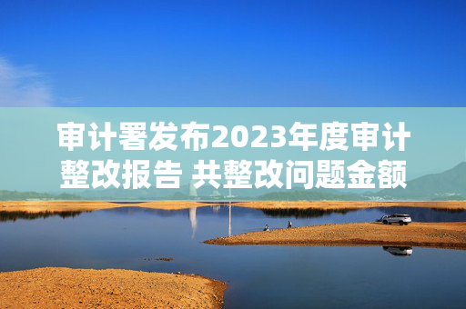 审计署发布2023年度审计整改报告 共整改问题金额5380多亿元