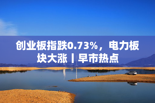 创业板指跌0.73%，电力板块大涨丨早市热点