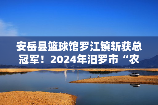 安岳县篮球馆罗江镇斩获总冠军！2024年汨罗市“农商银行杯”乡友村BA篮球联赛完美收官