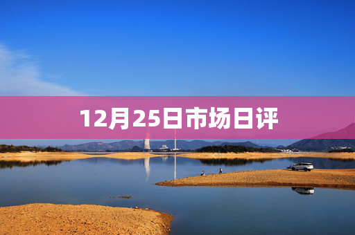 12月25日市场日评