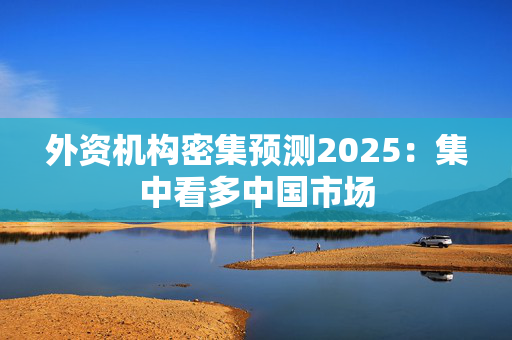 外资机构密集预测2025：集中看多中国市场