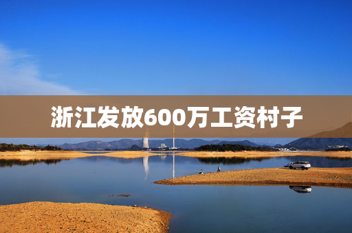 浙江发放600万工资村子