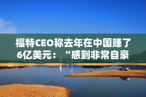 福特CEO称去年在中国赚了6亿美元：“感到非常自豪”