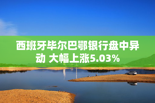 西班牙毕尔巴鄂银行盘中异动 大幅上涨5.03%