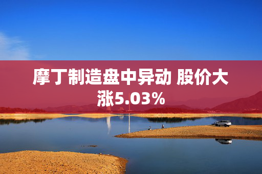 摩丁制造盘中异动 股价大涨5.03%