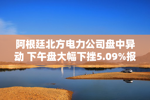 阿根廷北方电力公司盘中异动 下午盘大幅下挫5.09%报33.55美元