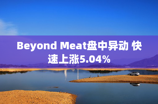 Beyond Meat盘中异动 快速上涨5.04%