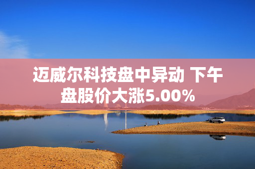 迈威尔科技盘中异动 下午盘股价大涨5.00%