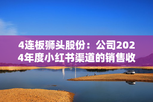 4连板狮头股份：公司2024年度小红书渠道的销售收入预计不足2万元