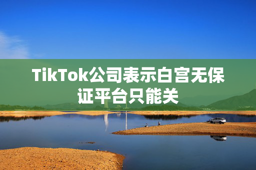 TikTok公司表示白宫无保证平台只能关