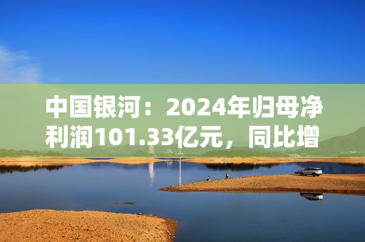 中国银河：2024年归母净利润101.33亿元，同比增长28.62%