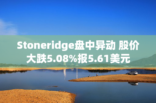 Stoneridge盘中异动 股价大跌5.08%报5.61美元