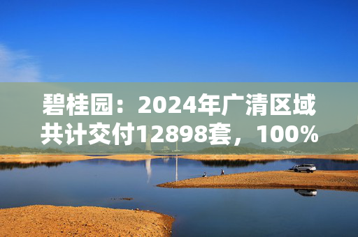 碧桂园：2024年广清区域共计交付12898套，100%按时交付