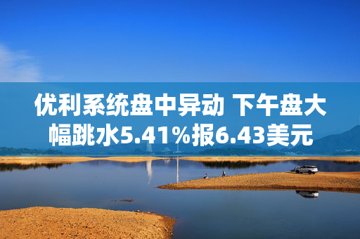 优利系统盘中异动 下午盘大幅跳水5.41%报6.43美元