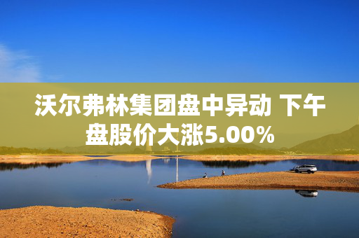 沃尔弗林集团盘中异动 下午盘股价大涨5.00%