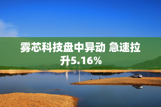 雾芯科技盘中异动 急速拉升5.16%