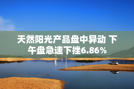 天然阳光产品盘中异动 下午盘急速下挫6.86%