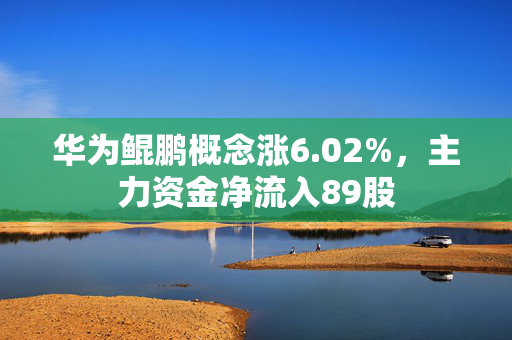 华为鲲鹏概念涨6.02%，主力资金净流入89股