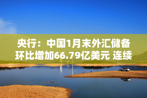 央行：中国1月末外汇储备环比增加66.79亿美元 连续三个月增持黄金