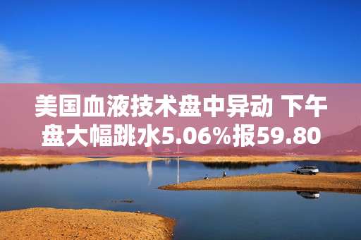 美国血液技术盘中异动 下午盘大幅跳水5.06%报59.80美元