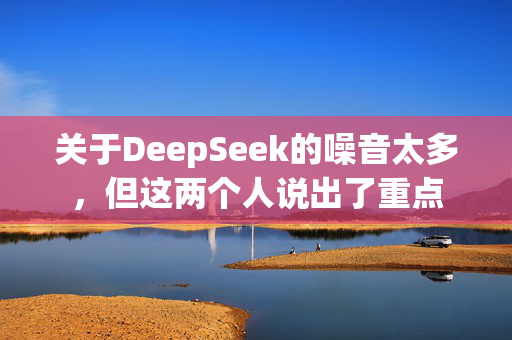 关于DeepSeek的噪音太多，但这两个人说出了重点