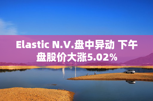 Elastic N.V.盘中异动 下午盘股价大涨5.02%