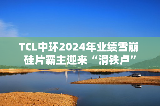 TCL中环2024年业绩雪崩 硅片霸主迎来“滑铁卢”