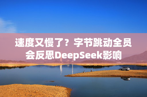 速度又慢了？字节跳动全员会反思DeepSeek影响