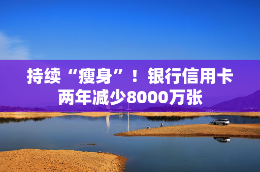 持续“瘦身”！银行信用卡两年减少8000万张